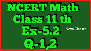 Class11 Ex52Q12  Complex Number And Quadratic Equation  NCERT Math [upl. by Yelahs481]