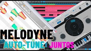 Como usar MELODYNE y Auto  Tune para AFINAR VOCES en Studio One [upl. by Intosh]