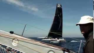 Journée à bord du Maxi80 Prince de Bretagne avec Lionel Lemonchois [upl. by Halihs]