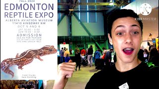 Let’s Go to Another Reptile Expo  Edmonton Reptile Expo [upl. by Genny]