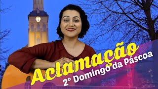 Cântico de Aclamação ao Evangelho  2º Domingo de Páscoa Acreditaste Tomé porque me viste [upl. by Suillenroc106]