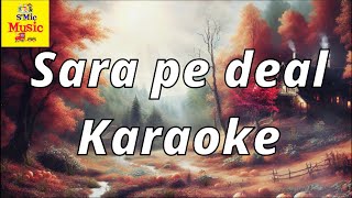 Sara pe deal  Karaoke Fa minor  Negativ SMic Music [upl. by Nahtnhoj41]