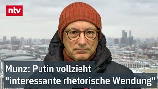 Oreschnik statt Atomwaffen Munz Putin vollzieht quotinteressante rhetorische Wendungquot  ntv [upl. by Inar315]