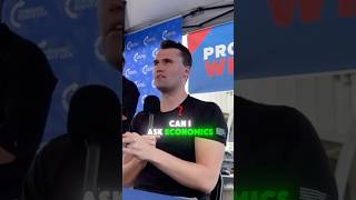 Why COLLEGE is a “SCAM”⁉️✅❌ charliekirk debate [upl. by Baalman]