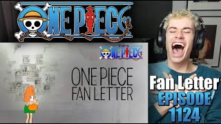 I watched One Piece Fan Letter and it was AMAZING  ONE PIECE FAN LETTER  Episode 1124  Reaction [upl. by Sauer581]