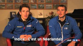 Les Quizz FDJfr  ParisRoubaix Arnaud Démare vs Mickael Delage [upl. by Crescen12]