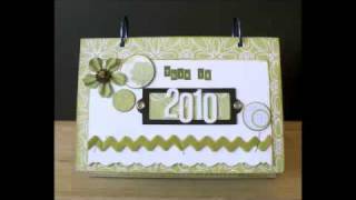 2010 Calendar from scrapbooking supplies [upl. by Beeck]