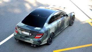 Mercedes C63 AMG 507 Edition w Milltek Exhaust [upl. by Oiramrej63]