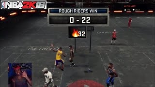 NBA 2K16 HUGE MYPARK WIN STREAK Face cam full gameplay  Prettyboyfredo [upl. by Wilkie38]