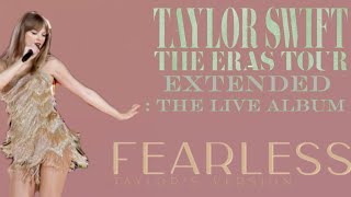 Fearless Era Live From TS  The Eras Tour Live Audio [upl. by Nywde]