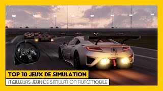 Top 10 des Meilleurs Jeux de Simulation Automobile 2020 [upl. by Nahtaneoj]