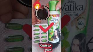 Boost Your Hair Growth with Vatika Oil and Vitamin E Capsules [upl. by Reagan504]