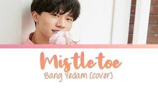 YG TREASURE  Bang Yedam  Mistletoe cover lyrics [upl. by Horsey]