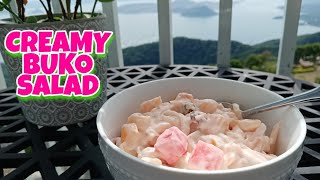 Buko Salad Recipe  Tagaytay view Mommy Rheine [upl. by Entroc632]