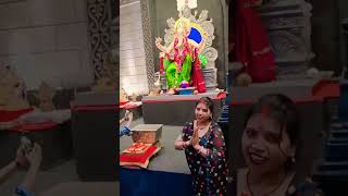 🙏❤️ tere dam se faila ujala Ganpati Bappa Moriya [upl. by Newby723]