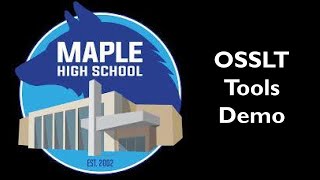 OSSLT Tools Demo 2024 [upl. by Rosen]