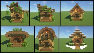 15 Simple Minecraft Roof design  Tutorial [upl. by Assirak]