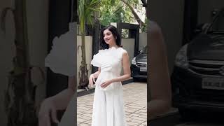 Divya Khosla Kumar Stuns in a Gorgeous White Ensemble at TSeries😍🔥 divyakhoslakumar tseries [upl. by Ilaire]