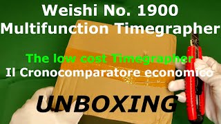 Weishi 1900 Timegrapher Cronocomparatore Unboxing amp Review Recensione Seiko NH35 Cadisen [upl. by Cordie]