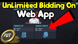 How To Bid On Unlimited Cards Using The Web App [upl. by Noloc]