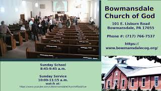 102024 Bowmansdale Church of God Live service [upl. by Poore]