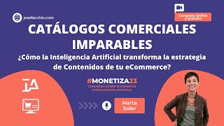 ¿Cómo la Inteligencia Artificial ayuda a crear catálogos en un eCommerce [upl. by Ilrebma]