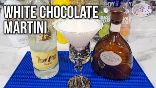 How to Make a White Chocolate Martini  Godiva Chocolate Liqueur Cocktails [upl. by Ietta655]