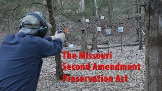 Intro to the Missouri Second Amendment Preservation Act 2020 [upl. by Yrakaz]