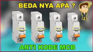 PERBEDAAN KODE MCB  B C CL DAN D [upl. by Adali260]