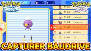 Capturer un BAUDRIVE  Pokémon Diamant Étincelant et Perle Scintillante [upl. by Alih]