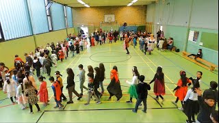 Fasching 2023  Polonaise an der Wohltbergschule [upl. by Spark]