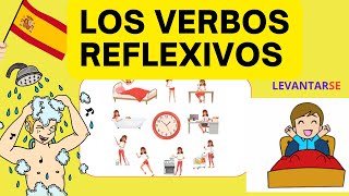 19 LOS VERBOS REFLEXIVOS EN ESPAÑOL VERBS IN SPANISH [upl. by Adlesirg]