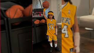 Dream kardashian dressed up as kobe Bryant  blac Chyna daughter [upl. by Hnid653]