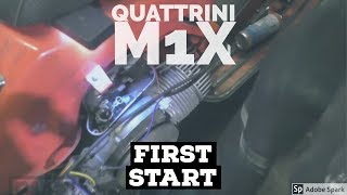 vespa QUATTRINI M1X first start  FMPguides  Solid PASSion [upl. by Dalpe14]