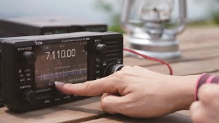 Introducing the IC705 VHF UHF HF DStar allmode 10W QRP portable SDR transceiver [upl. by Enneles334]