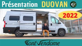 LITS JUMEAUX  Présentation du DUOVAN Font Vendôme 2022 Instant CampingCar [upl. by Lleryt]