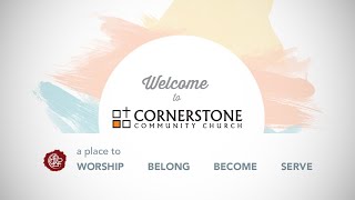 Cornerstone Sunday Worship Livestream 11032024 [upl. by Joycelin364]