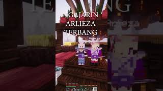 Ngajarin Arlieza Terbang 🙈🙈🙈 Short Minecraft [upl. by Sylas]