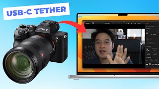 How to tether Sony A7IV camera to Mac using Imaging Edge Desktop and USBC [upl. by Carmela138]