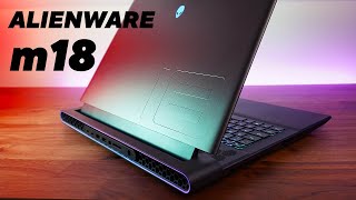 Alienware M18 Review  The King is Back 13900HX amp RTX 4090 [upl. by Ydisac]