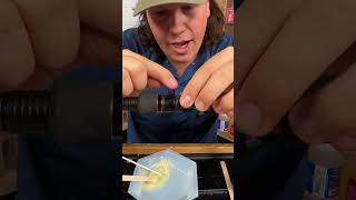 Fishing rod repair on a baitcasting rod reel seat fishing rodbuilding customrod [upl. by Lennon]