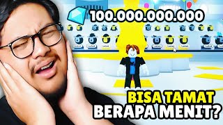 AKU BUAT AKUN BARU UNTUK TAMATIN DENGAN 100B GEMS DI PET SIMULATOR X [upl. by Nairdad]