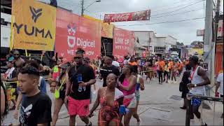 YUMA carnival Trinidad and Tobago 🇹🇹 2024 Carnival started 🎭🎭🎭carnival2024 carnivaltrinidad [upl. by Alakim]