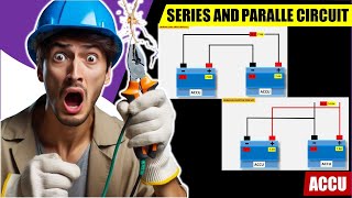 Wiring Batteries in Series and Parallel  Series and Parallel [upl. by Kelton942]