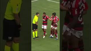 Tem que investigar o árbitro no Lance Bruno Henrique vs Soteldo [upl. by Valtin]