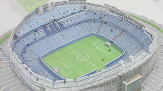 Nanostad 3DStadionPuzzle Etihad Manchester City Tutorial deutsch [upl. by Aneeuq]