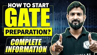 How To Start GATE Preparation   Complete Information [upl. by Sommer]