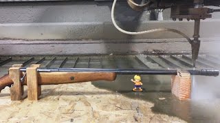 Shotgun vs 60000 PSI Waterjet [upl. by Levram]