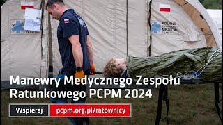 Ćwiczenia  manewry Medycznego Zespołu Ratunkowego PCPM napisy [upl. by Fisoi]