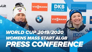 ALGB Women Mass Start Press Conference [upl. by Hogan]